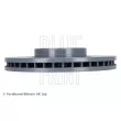 Jeu de 2 disques de frein avant BLUE PRINT ADF124365 - Visuel 3