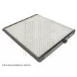 Filtre, air de l'habitacle BLUE PRINT ADG02505 - Visuel 1