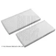 Filtre, air de l'habitacle BLUE PRINT ADG02534 - Visuel 1