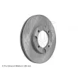Jeu de 2 disques de frein avant BLUE PRINT ADG04308 - Visuel 2