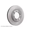 Jeu de 2 disques de frein avant BLUE PRINT ADG04309 - Visuel 2