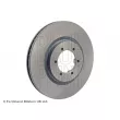 Jeu de 2 disques de frein avant BLUE PRINT ADG043101 - Visuel 2