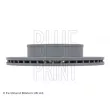 Jeu de 2 disques de frein avant BLUE PRINT ADG043143 - Visuel 3
