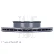Jeu de 2 disques de frein avant BLUE PRINT ADG043152 - Visuel 3