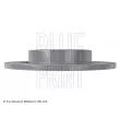 Jeu de 2 disques de frein arrière BLUE PRINT ADG043160 - Visuel 3