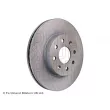 Jeu de 2 disques de frein avant BLUE PRINT ADG043167 - Visuel 2