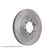 Jeu de 2 disques de frein avant BLUE PRINT ADG043170 - Visuel 2