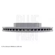 Jeu de 2 disques de frein avant BLUE PRINT ADG043175 - Visuel 3