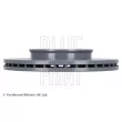 Jeu de 2 disques de frein avant BLUE PRINT ADG043177 - Visuel 3