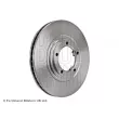 Jeu de 2 disques de frein avant BLUE PRINT ADG043191 - Visuel 2