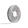 Jeu de 2 disques de frein avant BLUE PRINT ADG043192 - Visuel 2