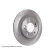Jeu de 2 disques de frein arrière BLUE PRINT ADG043194 - Visuel 2