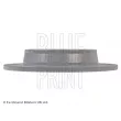 Jeu de 2 disques de frein arrière BLUE PRINT ADG043195 - Visuel 3