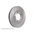 Jeu de 2 disques de frein avant BLUE PRINT ADG043199 - Visuel 2