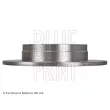 Jeu de 2 disques de frein arrière BLUE PRINT ADG043209 - Visuel 3