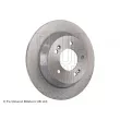 Jeu de 2 disques de frein arrière BLUE PRINT ADG043210 - Visuel 2
