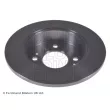 Jeu de 2 disques de frein arrière BLUE PRINT ADG043211 - Visuel 2