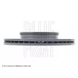 Jeu de 2 disques de frein avant BLUE PRINT ADG043234 - Visuel 3