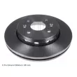 Jeu de 2 disques de frein avant BLUE PRINT ADG04351 - Visuel 1