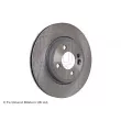 Jeu de 2 disques de frein avant BLUE PRINT ADG04374 - Visuel 2