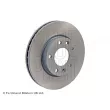 Jeu de 2 disques de frein avant BLUE PRINT ADG04381 - Visuel 2