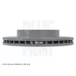 Jeu de 2 disques de frein avant BLUE PRINT ADG04383 - Visuel 3