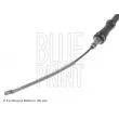 Tirette à câble, frein de stationnement arrière droit BLUE PRINT ADG046184 - Visuel 2