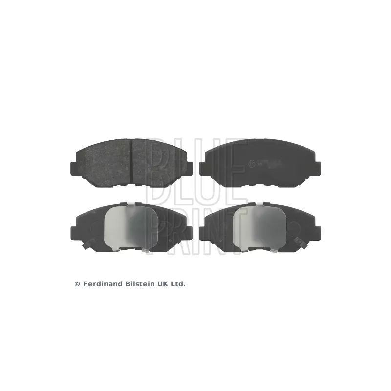 Jeu de 4 plaquettes de frein avant BLUE PRINT ADH24265