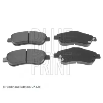Jeu de 4 plaquettes de frein avant BLUE PRINT ADH24275