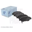 Jeu de 4 plaquettes de frein avant BLUE PRINT ADH24287 - Visuel 2