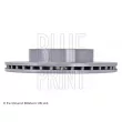Jeu de 2 disques de frein avant BLUE PRINT ADH24310 - Visuel 3