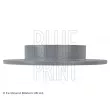 Jeu de 2 disques de frein arrière BLUE PRINT ADH243108 - Visuel 3