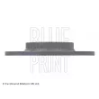 Jeu de 2 disques de frein arrière BLUE PRINT ADH24351 - Visuel 3