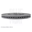 Jeu de 2 disques de frein avant BLUE PRINT ADJ134316 - Visuel 2
