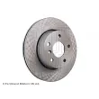 Jeu de 2 disques de frein avant BLUE PRINT ADJ134319 - Visuel 2