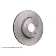 Jeu de 2 disques de frein avant BLUE PRINT ADJ134346 - Visuel 2