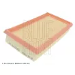 Filtre à air BLUE PRINT ADK82241 - Visuel 1