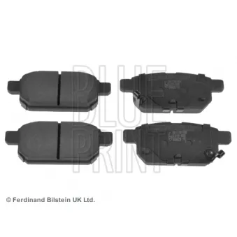 Jeu de 4 plaquettes de frein arrière BLUE PRINT ADK84238