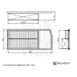 Filtre à air BLUE PRINT ADL142231 - Visuel 3