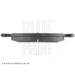 Jeu de 4 plaquettes de frein avant BLUE PRINT ADL144222 - Visuel 2