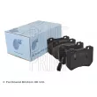 Jeu de 4 plaquettes de frein avant BLUE PRINT ADL144241 - Visuel 2