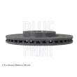 Jeu de 2 disques de frein avant BLUE PRINT ADL144305 - Visuel 3