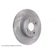 Jeu de 2 disques de frein avant BLUE PRINT ADL144318 - Visuel 2