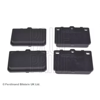 Jeu de 4 plaquettes de frein avant BLUE PRINT ADM54204