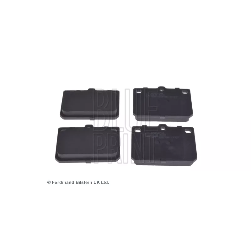 Jeu de 4 plaquettes de frein avant BLUE PRINT ADM54204