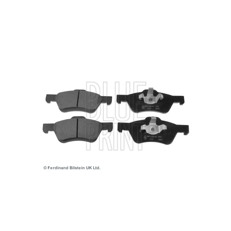 Jeu de 4 plaquettes de frein avant BLUE PRINT ADM542102