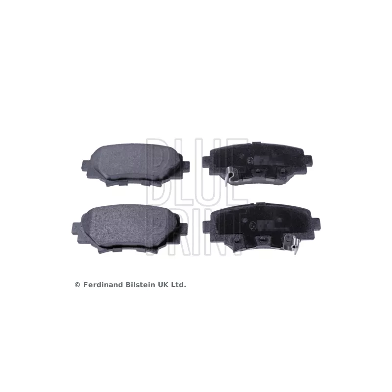 Jeu de 4 plaquettes de frein arrière BLUE PRINT ADM542109