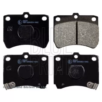 Jeu de 4 plaquettes de frein avant BLUE PRINT ADM54221