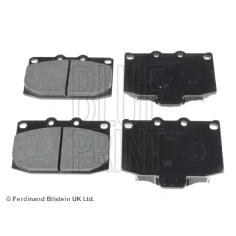 Jeu de 4 plaquettes de frein avant BLUE PRINT ADM54229