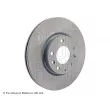Jeu de 2 disques de frein avant BLUE PRINT ADM543109 - Visuel 2